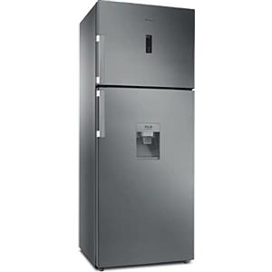 Whirlpool WT70E 831 X AQUA - Frigorifero Doppia Porta No Frost Inox 419 Litri Classe F
