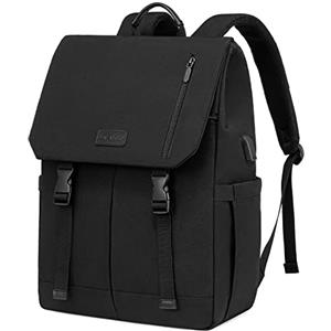 LOVEVOOK Zaino Donna Uomo Borsa Porta PC 17.3 Pollici Zainetto Donna con USB Zaino Scuola Media Superiore Antifurto Zaini Scolastici Impermeabile Laptop Backpack per Università Viaggi Ufficio