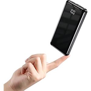 EVARY Mini Power Bank 12000mAh con 3 Uscite e 2 Ingressi Ricarica Rapida 22.5W Caricabatterie Portatile con USB C,Carica Batterie Portatile, powerbank potente per iphone, Samsung