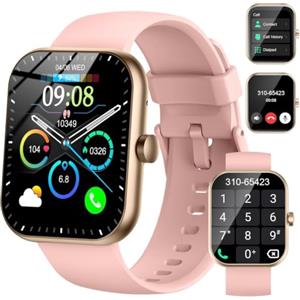 Motast Smartwatch da uomo e donna, 2026, 1,96", HD, Bluetooth 5.4, chiamate | Smartwatch da donna, 113+ modalità sportive, impermeabile IP68, contapassi/frequenza cardiaca/SpO2/monitor del sonno