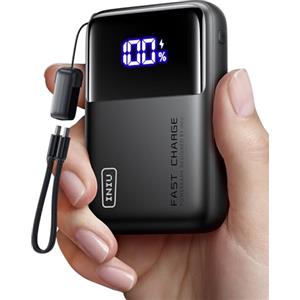 INIU 65W Laptop Power Bank, Piccolo 20000mAh Alta Capacità USB-C Powerbank | 65W USB-C Ricarica Rapida Caricatore Portatile per MacBook Pro, Steam Deck, iPhone 18 17 16 15 Pro, Samsung, iPad Pro ecc