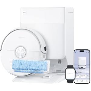 Narwal Freo 20 Edge Robot Aspirapolvere Lavapavimenti,Track Mop Autopulente | 31.000 Pa, Stazion Senza Manutenzione, Pulizia Bordi e Angoli, Anti-Groviglio, 120 Giorni di Svuotamento, 12N Lavaggio