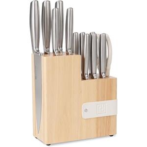 ZUNMARK Set Coltelli da Cucina, Acciaio Inossidabile