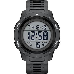 GOLDEN HOUR Gli Orologio Uomo Impermeabilizzano lo Sport di Digital Guarda lo Stile Militare Dell'esposizione di Lettura Dacile Dello Schermo Con la Cinghia