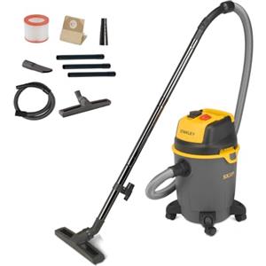 STANLEY AR Blue Clean STANLEY Aspiratore Solidi e Liquidi SXVC20PTE con Presa Elettroutensili (1200 W, 20 l)