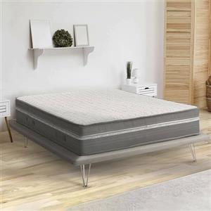 Talamo Italia - Materasso singolo Orietta, Materasso in Memory Foam e Micromolle insacchettate, 100% Made in Italy, Anti acaro e Anallergico, Cm 80x190h32