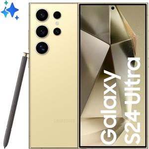 Samsung Smartphone Samsung Galaxy S24 Ultra 5G 256 GB Titanium Yellow