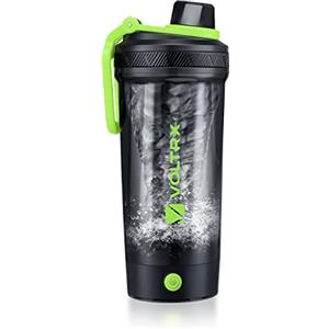 VOLTRX Bottiglia shaker, frullatore elettrico per frullati proteici ricaricabile USB C, tazze shaker per frullati proteici e frullati sostitutivi dei pasti, senza BPA, in Tritan, 24oz