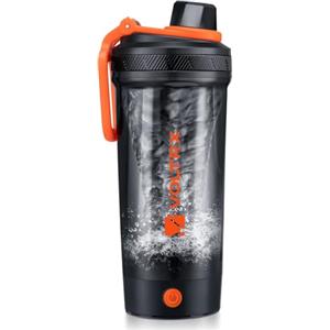 VOLTRX Bottiglia shaker, frullatore elettrico per frullati proteici ricaricabile USB C, tazze shaker per frullati proteici e frullati sostitutivi dei pasti, senza BPA, in Tritan