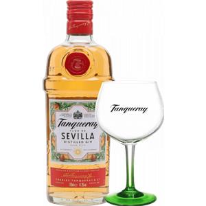 Gin Tanqueray Flor De Sevilla 70cl + OMAGGIO 2 bicchieri Tanqueray - Liquori Gin