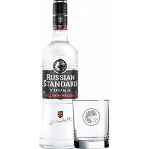 Vodka Russian Standard 70cl + OMAGGIO 2 bicchieri Russian Standard - Liquori Vodka