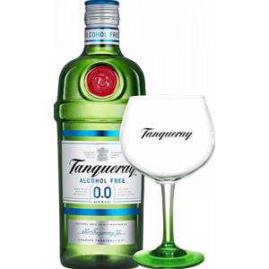 Tanqueray 0.0 Alcohol Free 70cl + OMAGGIO 2 bicchieri Tanqueray - Liquori Gin