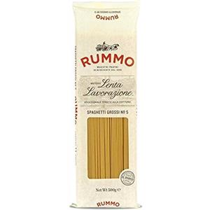 Rummo - N ° 5 Spaghetti Grossi 3X500G - N°5 Spaghetti Grossi 3X500G - Prezzo Per Unità - Consegna Veloce