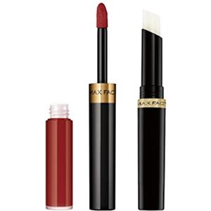 Max Factor - Lipfinity Lip Colour - Rossetto Lunga Durata e Gloss Idratante con Applicazione Bifase - Nuance 110 Passionate - 2.3 ml e 1.9 g