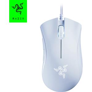 Razer DeathAdder Essential (2021) - Mouse da gioco Essential | Sensore ottico da 6400 DPI | Scocca ergonomica | Velocità di movimento di 220 IPS - Bianco