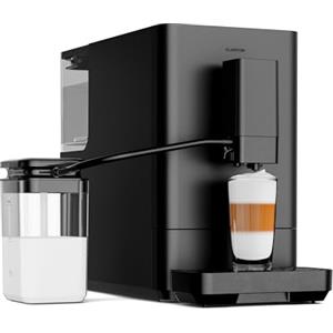 KLARSTEIN Macchina Caffè Automatica Velaire - 20 Bar, Touchscreen LED, Macinacaffè Inox 15 Livelli, Serbatoio Latte 0,75 L, Autopulente, Espresso & Cappuccino, 1350 W