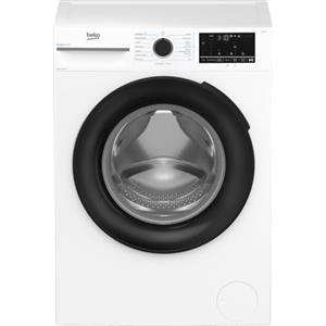 Beko - AMBMWU4841B - Lavatrice 8kg, Classe A | 1400giri, Display Touch, tecnologia EnergySpin, funzione a vapore, cassetto autopulente, vasca in plastica riciclata