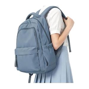 HYC00 Zaino Scuola Superiore Ragazza,Zaino da Scuola Media Ragazzo | Resistente All'acqua Zaino Porta PC Donna Zaino Universita Uomo Leggero Zainetto Casual Viaggio Backpack Lavoro,E-Blu Reale