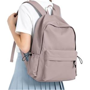 HYC00 Zaino Scuola Superiore Ragazza,Zaino da Scuola Media Ragazzo | Zaino Università Resistente All'acqua College Casual Daypacks Antifurto Zaino PC 14 Pollici Zaini Scuola Adolescente,A-Viola