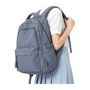 HYC00 Zaino Scuola Superiore Ragazza,Zaino da Scuola Media Ragazzo | Resistente All'acqua Zaino Porta PC Donna Zaino Universita Uomo Leggero Zainetto Casual Viaggio Backpack Lavoro,E-Blu Viola