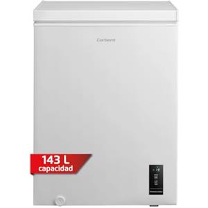 Corbero Corberó CCHM1506M - Cassetta congelatore orizzontale, 143 l, 60 cm x 85 cm, 37 dB, sistema dual, super congelamento, controllo con display, 1 cestino, bianco