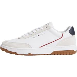 Tommy Hilfiger TH Basket Core Leather Suede Mix Fm0fm05881, Basso Top Uomo