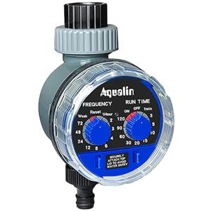 Aqualin Temporizzatori per irrigatori Giardino elettronico regolatore per Sistema di irrigazione a valvola a Sfera