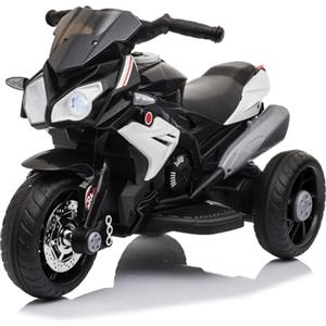 LALAHO Elektro Motorrad Kinder Kindermotorrad 6V 7Ah für 3-6 Jahre Schwarz | Elektro Motorrad, vielseitiges Kinderfahrzeug für drinnen und draußen