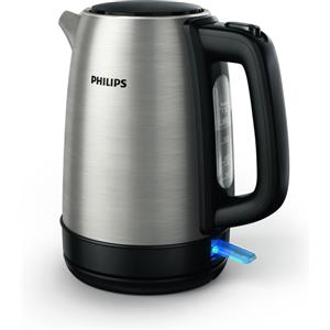 Philips Daily Collection HD9350/90 Bollitore in metallo, coperchio a molla, indic. lum.