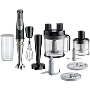 Braun MultiQuick 9 MQ 9187XLI 0,6 L Frullatore ad immersione 1200 W Nero, Acciaio inox
