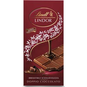 Lindt - Tavoletta Lindor - Doppio Cioccolato - 100g