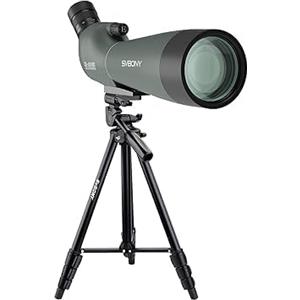 Svbony SV28 - Cannocchiale per Riprese a Bersaglio, HD FMC | Telescopio a Lungo Raggio con Adattatore per Telefono e Treppiede, per Birdwatching, Osservazione della Fauna Selvatica