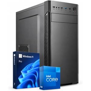 ROMAGNA COMPUTER PC Fisso Intel Core i7-8700 - Grafica Intel UHD 630 - RAM 16GB - SSD 500GB | Computer Fisso Pronto all'Uso - Pc Desktop con Scheda Video Integrata - RAM DDR4 - WiFi AC - Bluetooth - Windows 11 Pro