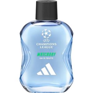 adidas Eau de Toilette adidas UEFA Champions League Match Day da Uomo | Fragranza sportiva maschile aromatica e speziata con note di limone, zenzero e vetiver, vegana, sostenibile, a lunga durata.