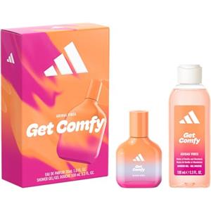 adidas, Cofanetto Regalo adidas Vibes Get Comfy, con Eau de Parfum 30ml e Docciaschiuma 100ml