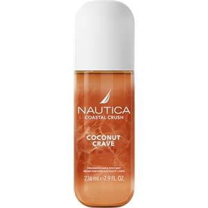 Nautica, Acqua profumata per il corpo Coastal Crush Coconut Crave, Acqua profumata femminile per corpo e capelli dal profumo gourmand oceanico floreale, 236ml