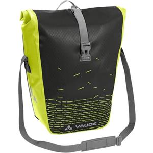 VAUDE Borsa per Bicicletta Tasche per Ruota Posteriore Aqua Back Print Singolo 24L Black/Bright Green