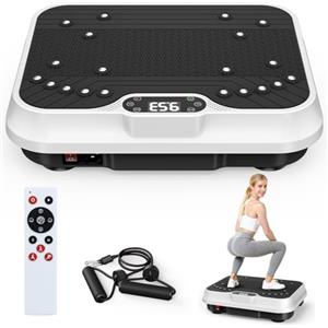 HOMEFITNESSCODE Pedana Vibrante Per Drenaggio Linfatico E Attivazione Muscolare | Pedana Vibrante Dimagrante Per Drenaggio Linfatico E Attivazione Muscolare, Pedana Vibrante Per Allenamento Completo