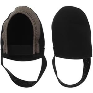Housoutil Copriscarpe Termici per Ciclismo, Aperta, S 36-40, Nero | Sbr, Poliestere, Fibra Elastica e Silicone, Suola Antiscivolo Rinforzata, per Mtb e Tragitti Quotidiani