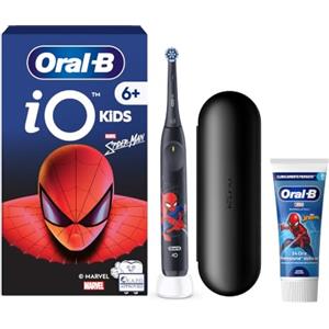 Oral-B Spazzolino Elettrico iO Kids Marvel Spiderman. 6+ | 1 Testina, 3 Modalità di Pulizia. Con Modalità Super Delicata Adatta ai Bambini, Timer Musicale di 2 minuti