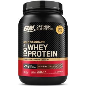 Optimum Nutrition 100% Whey Gold Standard 768 - 780 Grammi Cioccolato al Latte