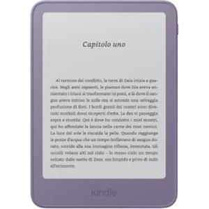 Amazon Kindle da 16 GB (ultimo modello) - Ora più sottile, leggero e veloce, schermo da 6", con pubblicità - Viola Ube