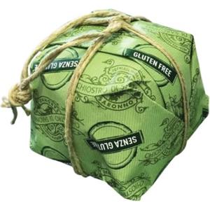Chiostro di Saronno Panettone Artigianale Classico Senza Glutine 600 g, Panettone a Lenta Lievitazione, Panettone Tradizionale con Scorze d'Arancia e Cedro Canditi e Uvetta, Incartato a Mano