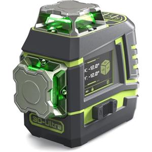 LASGOO 3D-Ultra Livella Laser con Grande Schermo LCD, Telecomando & Supporto Magnetico