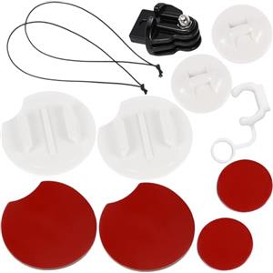 DIYEAH Supporto Fisso per Tavola da Surf Adattatore Universale e Base Adesiva | Plastica Stabilizzata AI Raggi UV, Kit Gancio Anti Perdita e Fibbia, per Kayak e Wakeboard