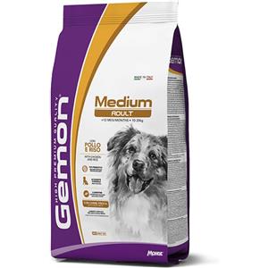 Monge Gemon, Medium Adult, Pollo e Riso, 15kg
