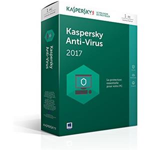 Kaspersky Antivirus 2017 1 Poste / 1 An