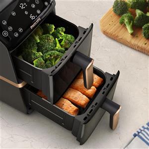 PHILIPS PED Philips Serie 4000 Airfryer con doppio cestello verticale