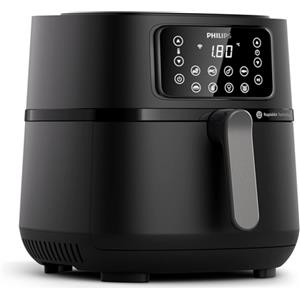 PHILIPS PED Philips Serie 5000 Airfryer 7.2L, Friggitrice ad aria 16-in-1, App per ricette , accessorio teglia HD9285/93