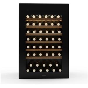 Klarstein Rhone 59 Uno Cantinetta Vino - 59 Bottiglie, 1 Zona, 5-20°C, LED, Protezione UV, Push-to-Open, Silenziosa, Cantina Frigo per Vino